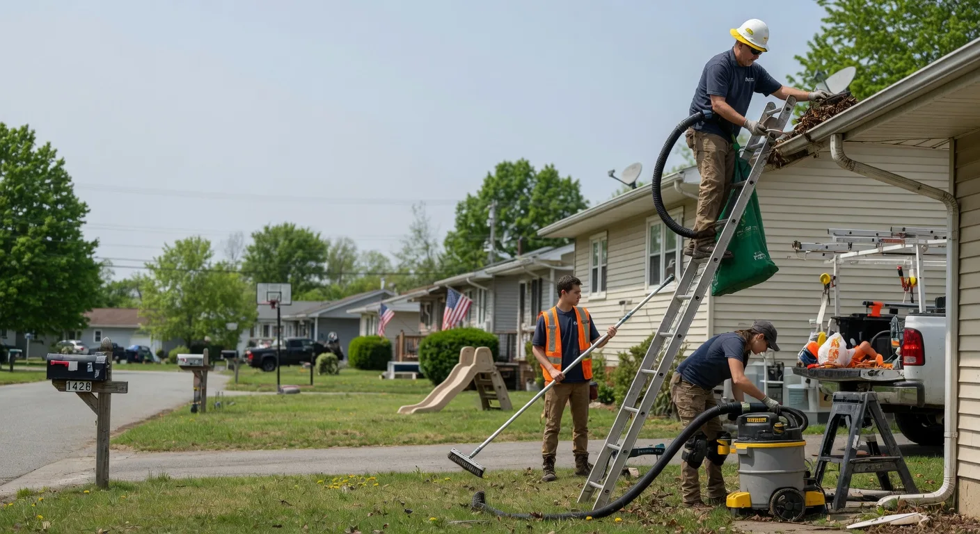 Gutter Installation in De Soto, GA near me